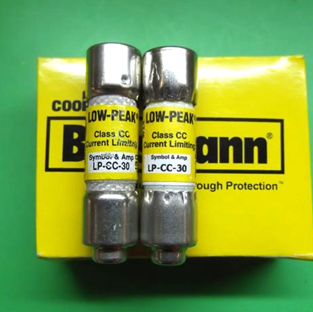 

10PC/New BUSSMANN LP-CC-30 LPCC30 Time Delay Fuse 30A