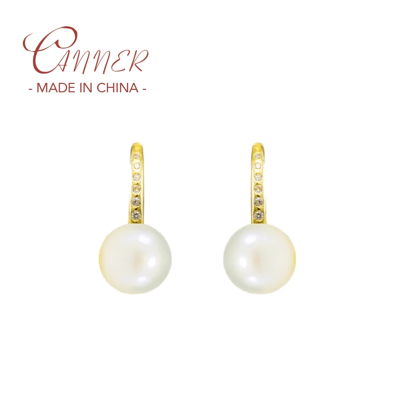 

Женские серьги-подвески из серебра 925 пробы с жемчугом