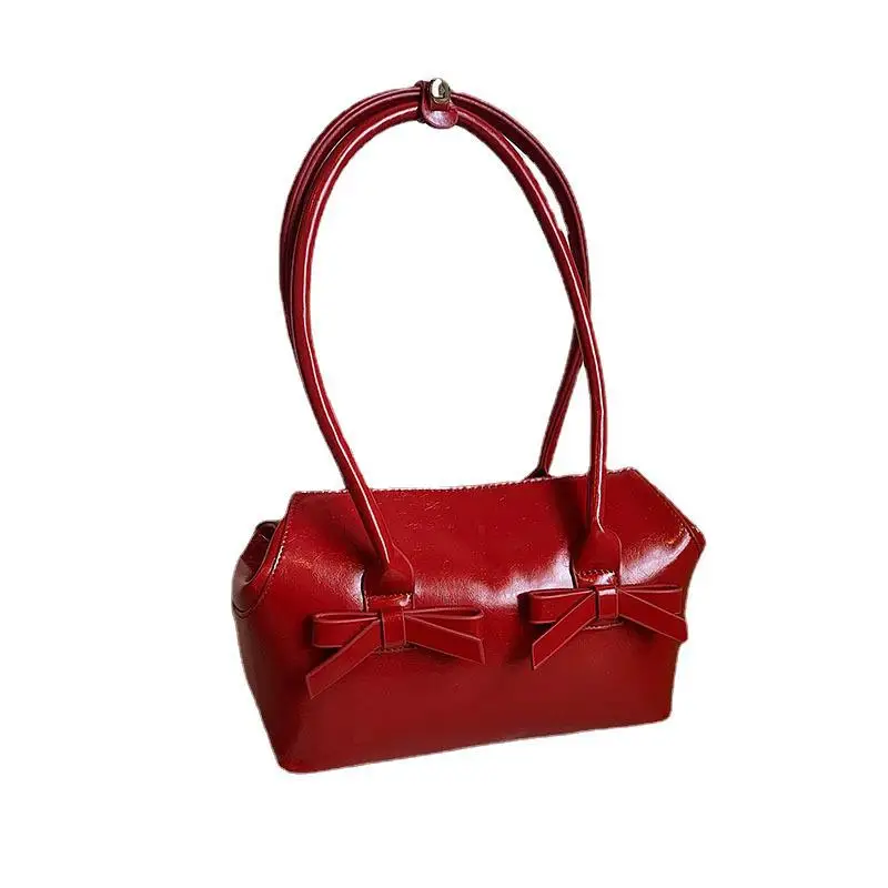 2024 новая однотонная сумка большой вместимости женская летняя Mori милые модные