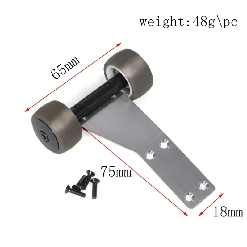 Комплект колес с головкой из нержавеющей стали для радиоуправляемого автомобиля