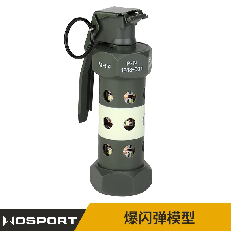 

2023 светодиодные фонарики, портативная лампа для кемпинга и охоты, модели трюковых гранат, фонарь для экстренной ночи, военный Косплей