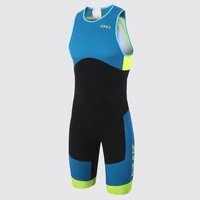 zone3 men cycling sleeveless jumpsuit triathlon summer cycling jersey trisuit swimsuit custom speed running suit aero skinsuit