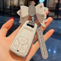 bow number plate car key case cover for audi a6 a1 a3 a7 a5 sportback a6 c7 c5 a4 b9 r8 tt mk2 c6 a3 8p q7 s7 q8 a8l rs 3 s4 s6
