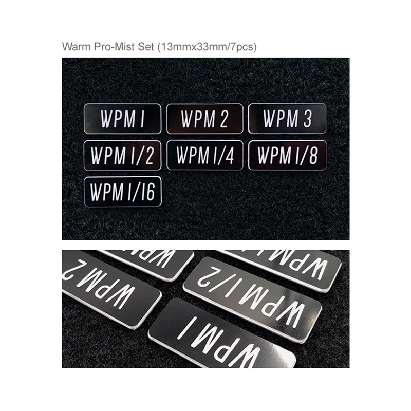 

OPENMOON Filter Tags Warm Pro-Mist Set 7pcs/set