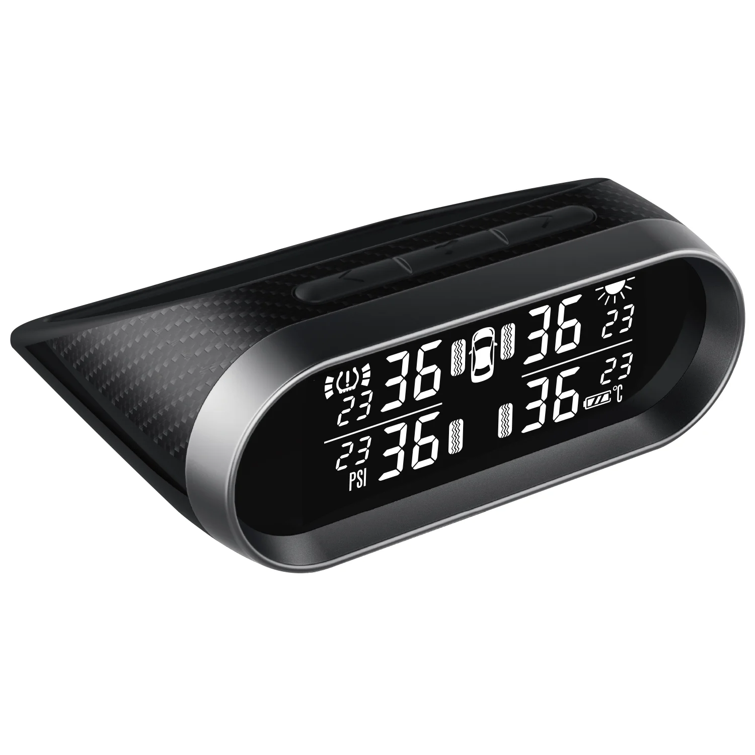 Универсальная беспроводная высококачественная система контроля давления в шинах на солнечной батарее Универсальная беспроводная высококачественная система контроля давления в шинах на солнечной батарее