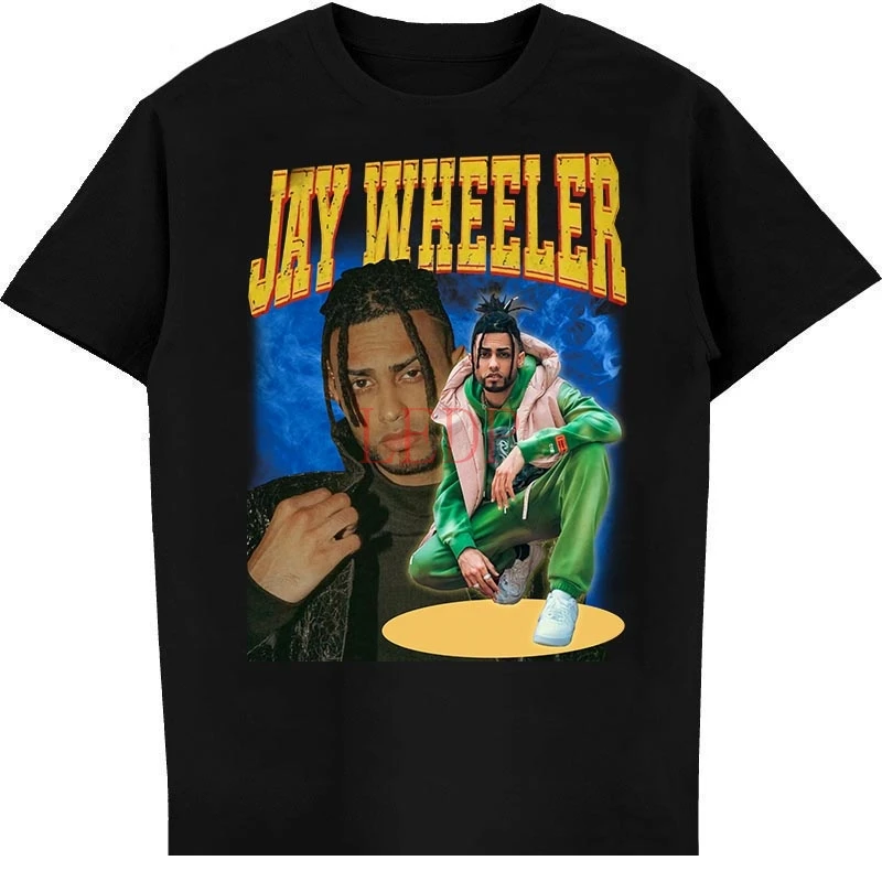 

Jay Wheeler Shirt jay wheeler si te veo song album Puerto Rican singer fans Homage T-shirt 90s Retro Vintage