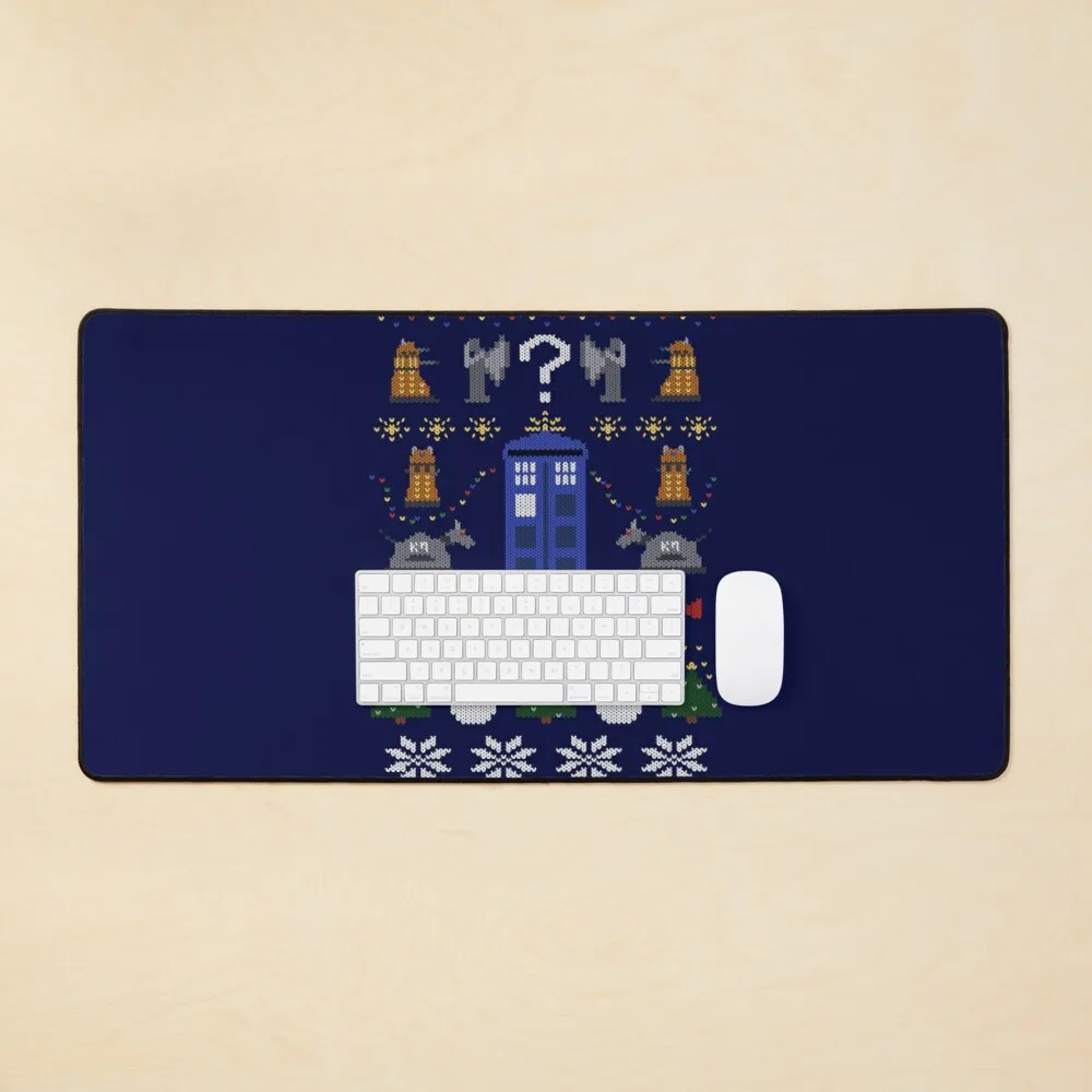 

Whovian Christmas Mouse Pad Gaming Mouse Pad Large Big Mouse Mat Computer Mousepad Mause Pad Desktop Keyboard Mat Cushion