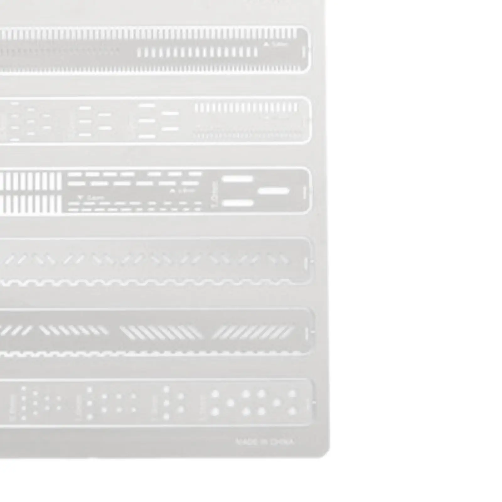 Вспомогательная линейка для резьбы модель здания хобби инструмент рукоделия