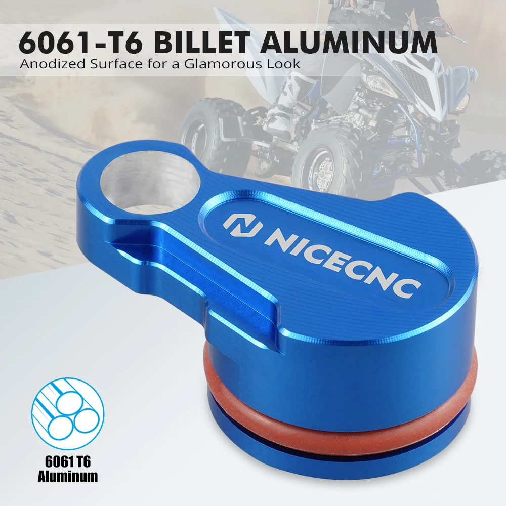 NICECNC Заглушка блока датчика скорости ATV для Yamaha RAPTOR 700 700R YFZ450R YFZ450X YFZ 450R, замена аксессуаров.