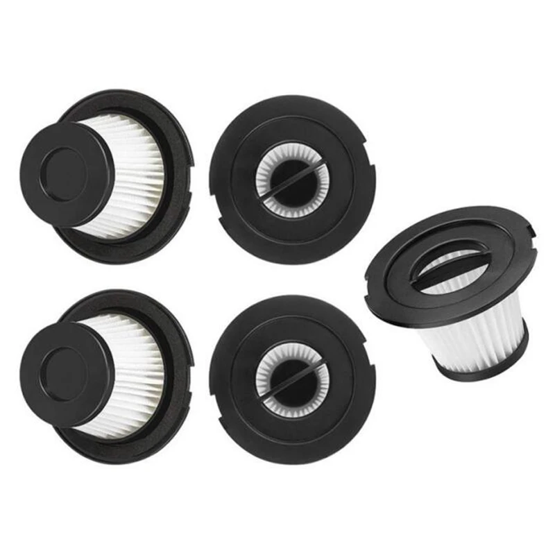 5 шт. фильтры HEPA для пылесоса Dibea T6 C17 T1 Высокоэффективная Замена H1