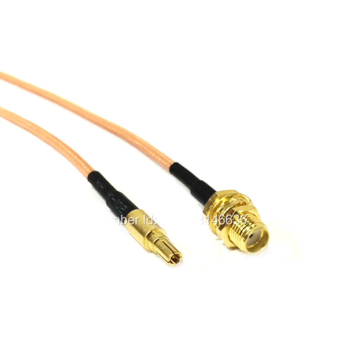 

3G 4G Antenna Extension Cable SMA Female Jack to CRC9 Male Plug RG316 Coaxial Cable Pigtail 15cm 6inch