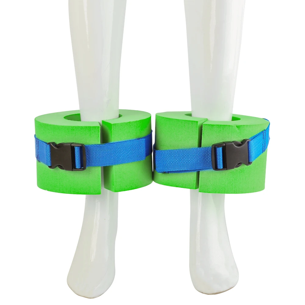 

2pcs Aquatic Cuffs Swimming Leggings Arm Floating Ring Heavy Weights Water Exercise Aerobics Rings Swim Accessories