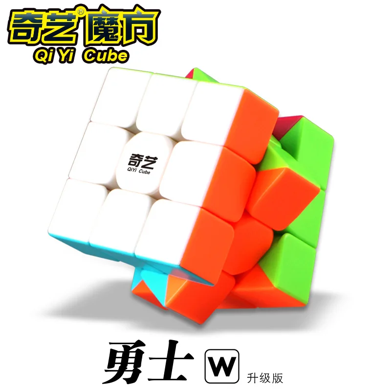 

QIYI Qidi 3x3 Warrior W Speed Professional Magic Cube 3x3x3 Puzzle Cubo Magico Education Learnning Fidget Cubes for Children Toy