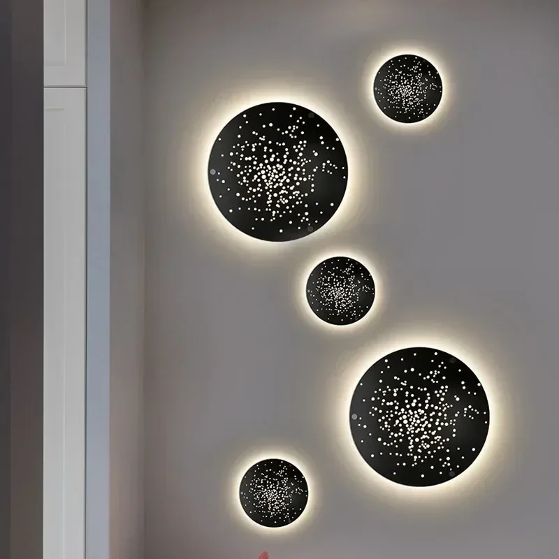 ron Art Настенное украшение Гостиная Диван Фон Настенный светильник Роскошные