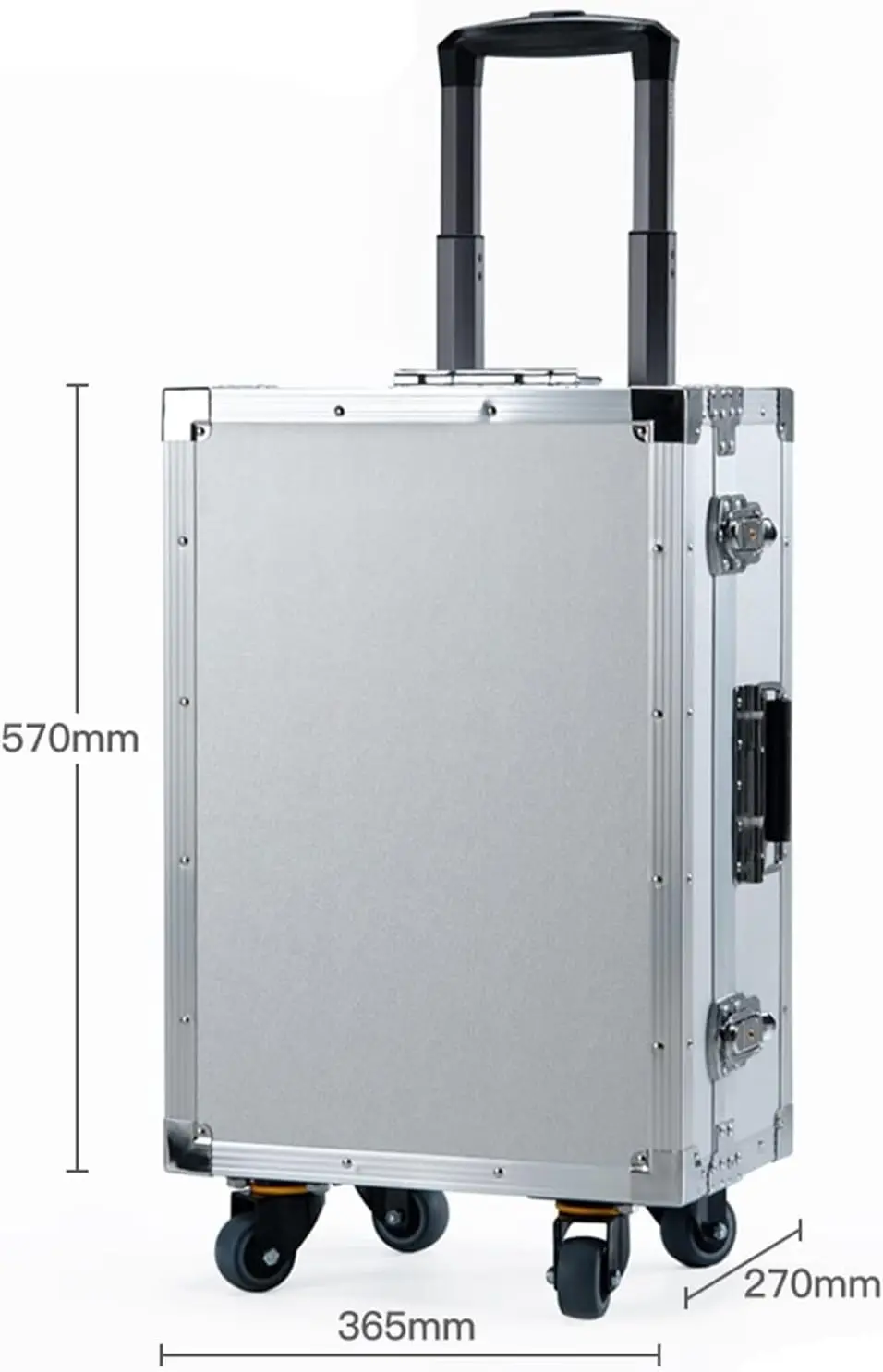 Портативная вертикальная тележка ящик для инструментов алюминиевый жесткий с