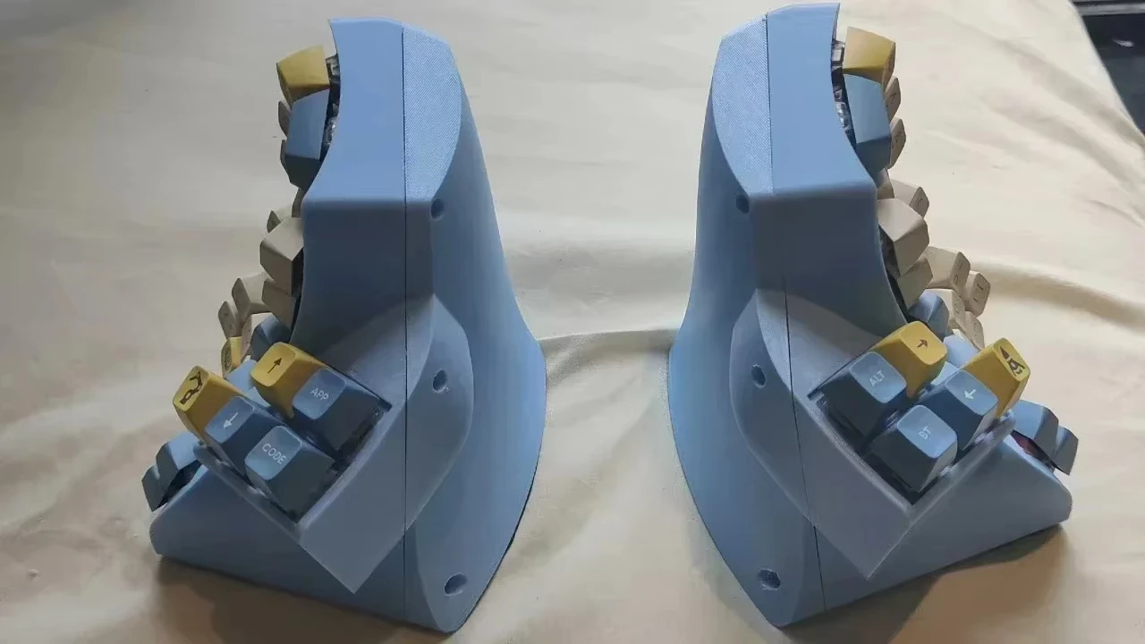 Комплект вертикальной разделенной клавиатуры индивидуальная беспроводная