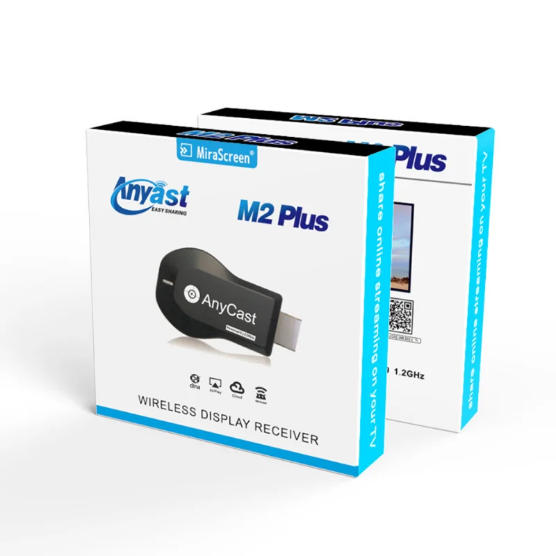 ТВ-приемник Anycast HDMI совместимый с M2 Plus HD 1080P Miracast DLNA Airplay Wi-Fi |