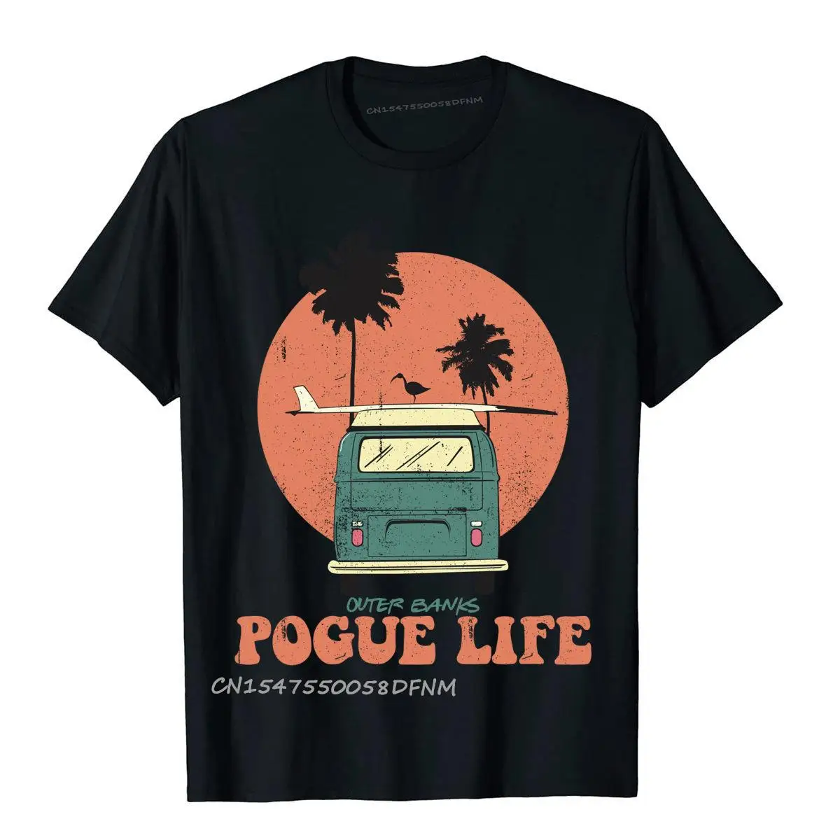 

Tops Shirts Outer Banks Pogue Life Chris Fitted Normal Premium Cotton Men Top T-Shirts Printed On