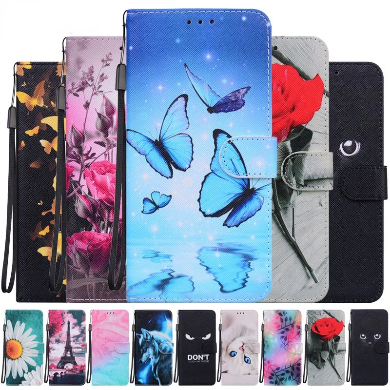 

Redmi 9 9A 7A Case Flip Wallet Phone Case For Coque Xiaomi Redmi 4A 4X 5A 6A 7A 8A 9A 9T 9C NFC 10 9 8 6 Pro 9AT Case Cover Capa