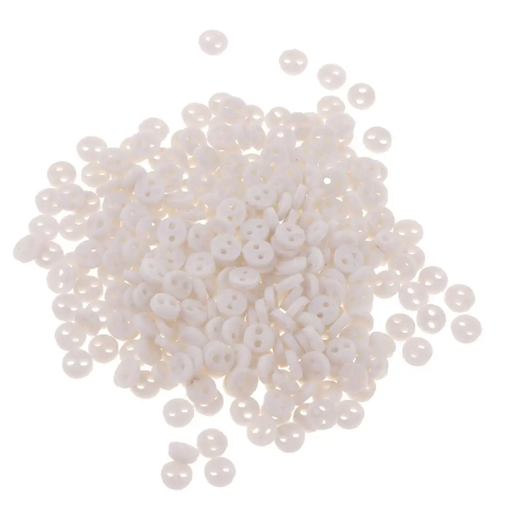 

Упаковка из 300 круглых пуговиц для кукол с отверстиями