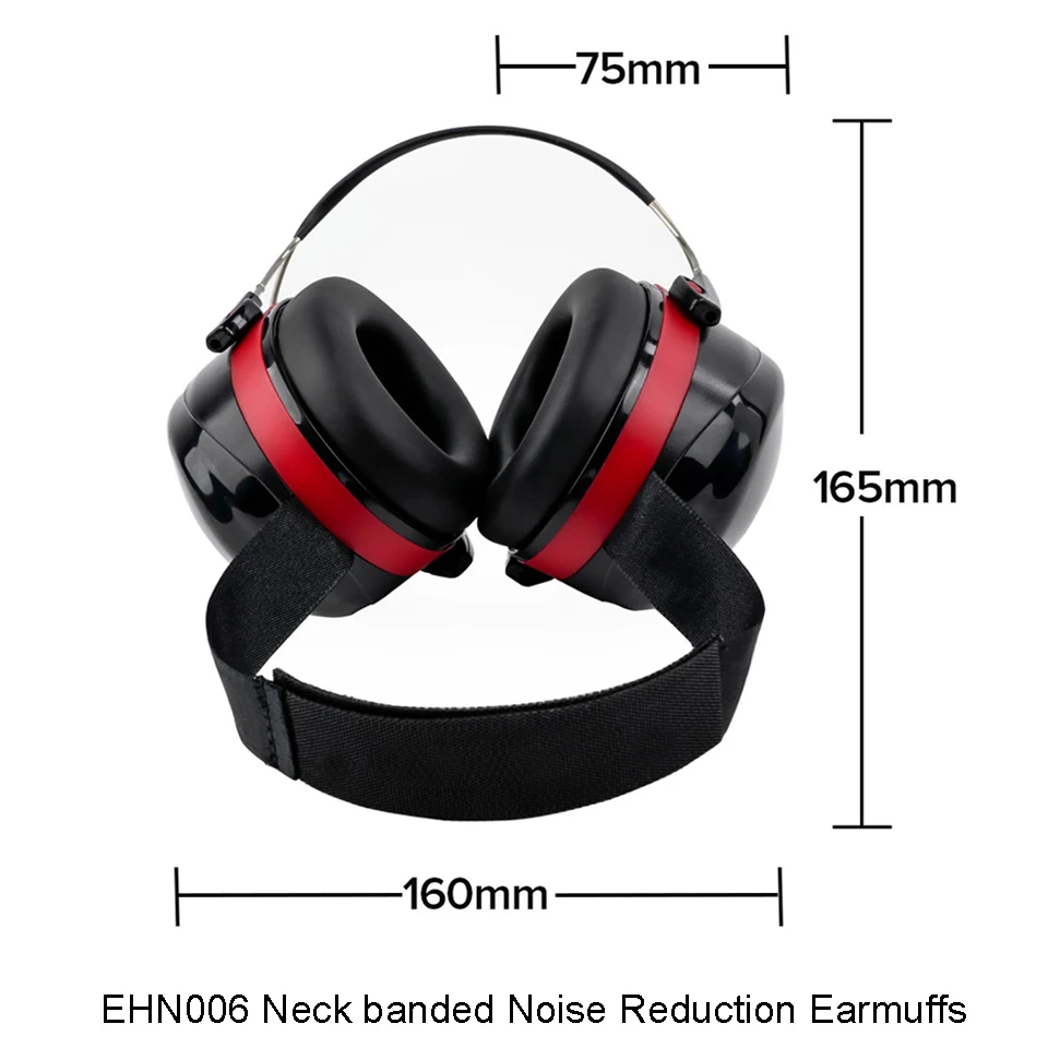 Retevis Noise Reduction Earmuffs Hearing Protection Headset For Airsoft Game Factory Headband/Foldable/Neck banded Anti-noise