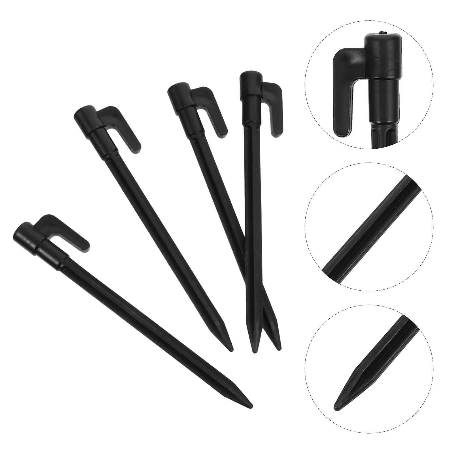 50 шт. пляжный коврик надувные пластиковые гвозди уличная палатка палатки для