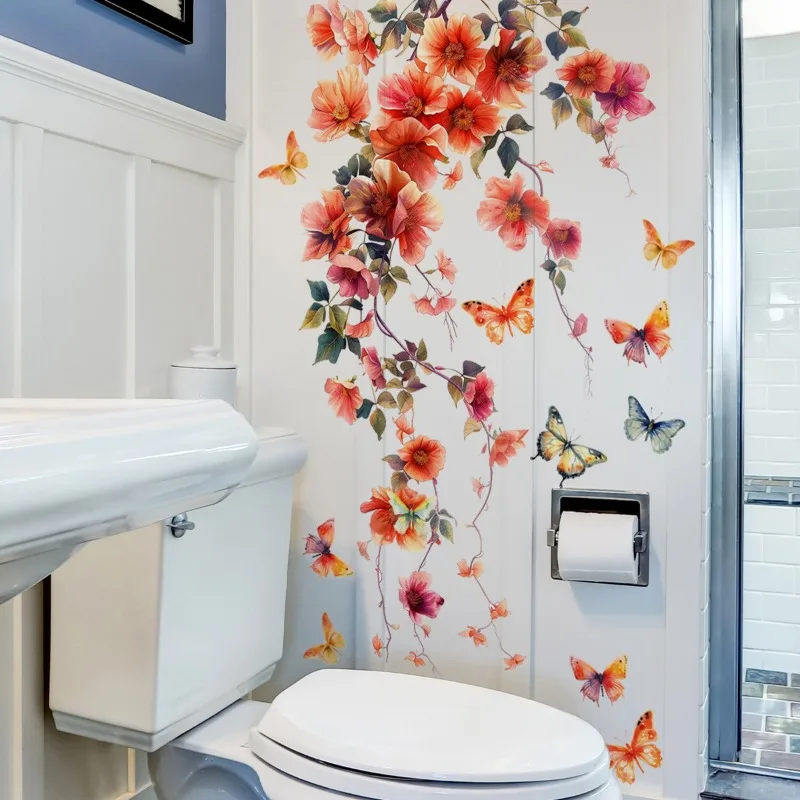 

Водостойкая наклейка на стену "Виноградная лоза"