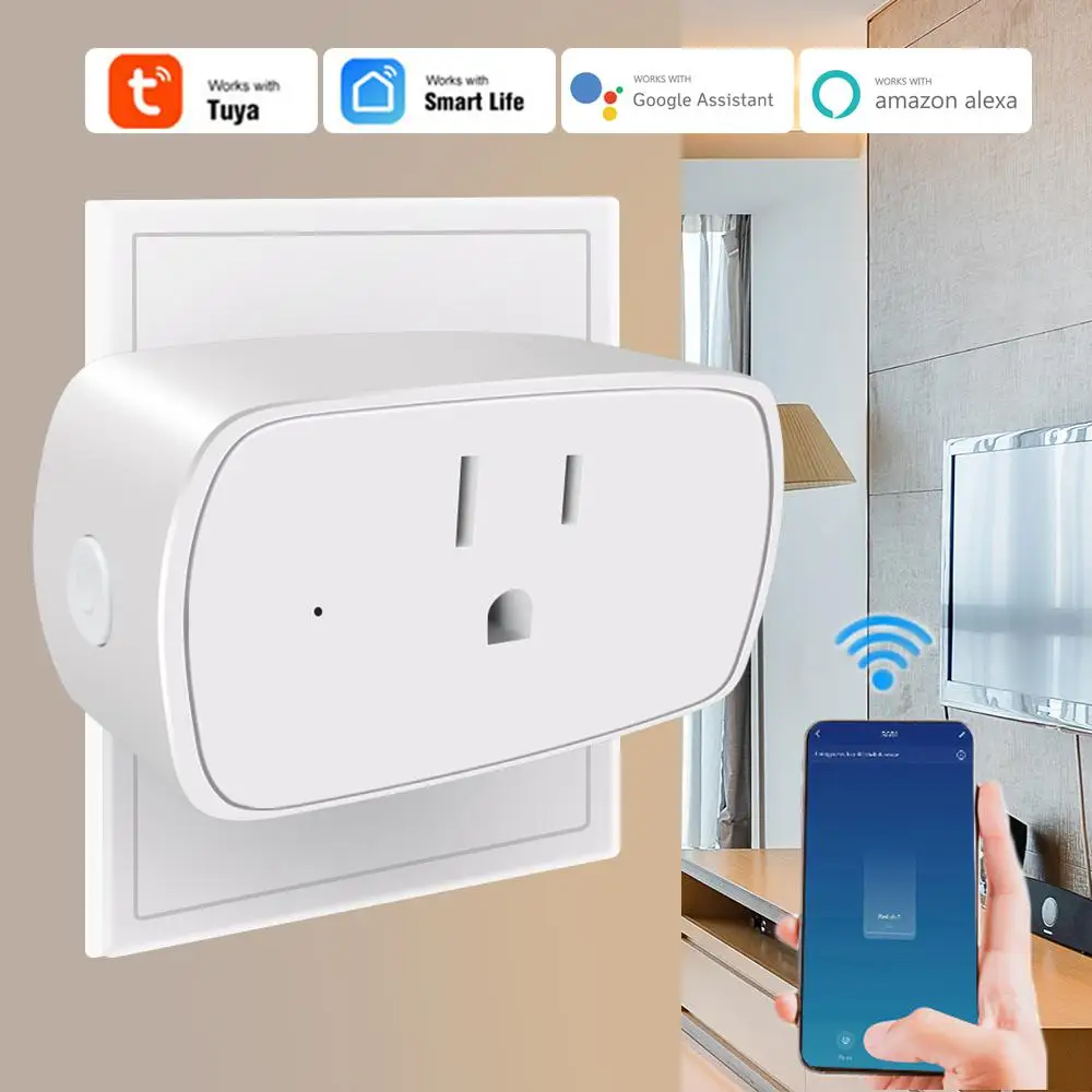 

Умная розетка с поддержкой Wi-Fi и голосовым управлением