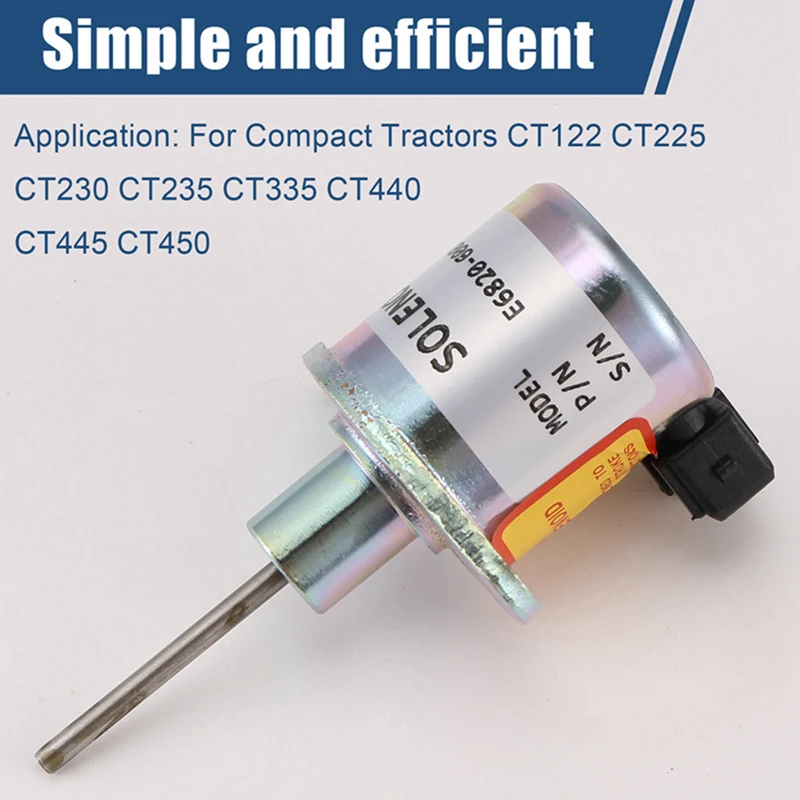 Тракторы стопорный соленоид 7002157 6697653 для компактного трактора Bobcat CT122 CT230 CT235 CT440