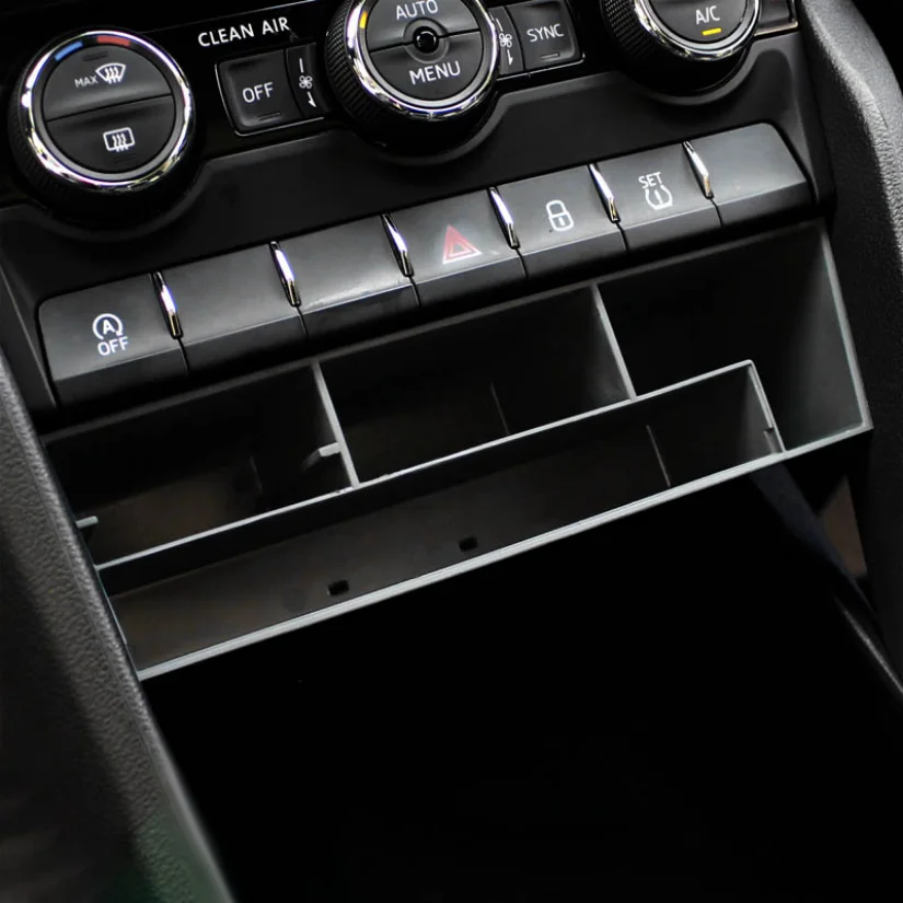 

Auto Central Control Armrest Water Cup Multi-Function Storage Box FitFor Skoda Kodiaq 2017-2021 Interior Styling Car Accessories