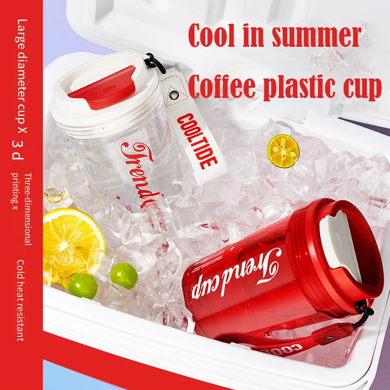 

2022 New Tritan Material Water Cup Coke Coffee Student Sports Couple