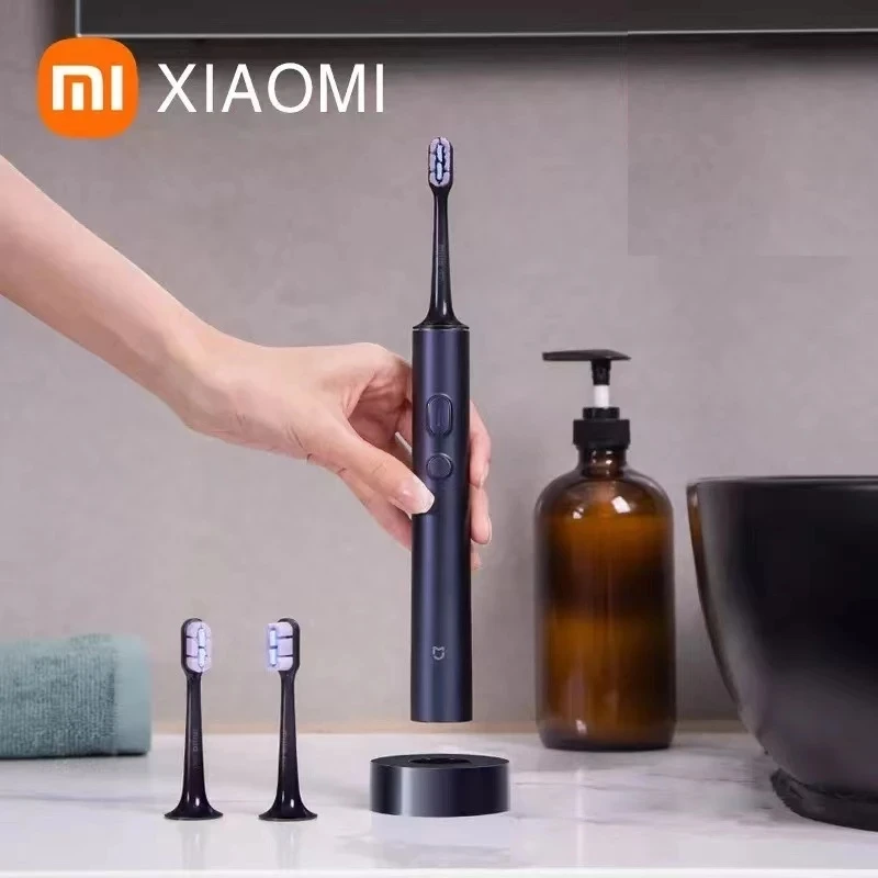 

XIAOMI MIJIA T700 Sonic Electric Toothbrush Teeth Whitening Ultrasonic Vibration Oral Cleaner Brush Smart APP LED Display