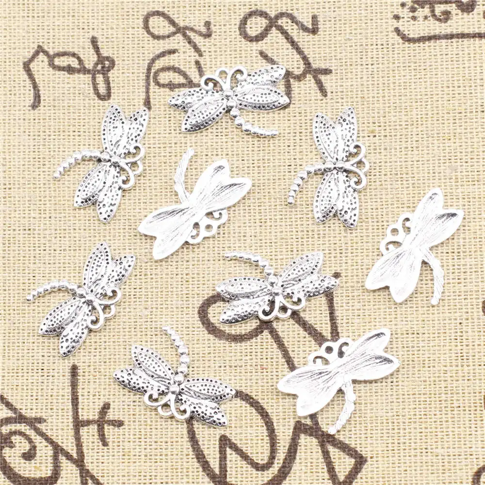 

5 шт., подвески в виде стрекозы