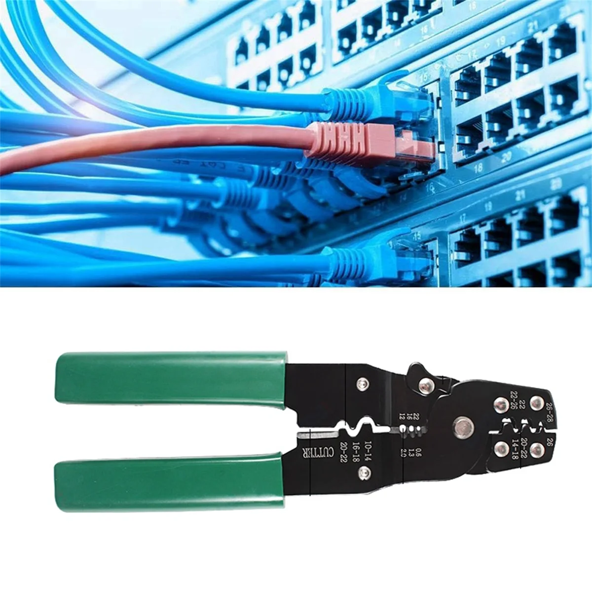 HS-202D многофункциональные обжимные плоскогубцы OT/UT0.08-2.5 ² холоднопрессованные для