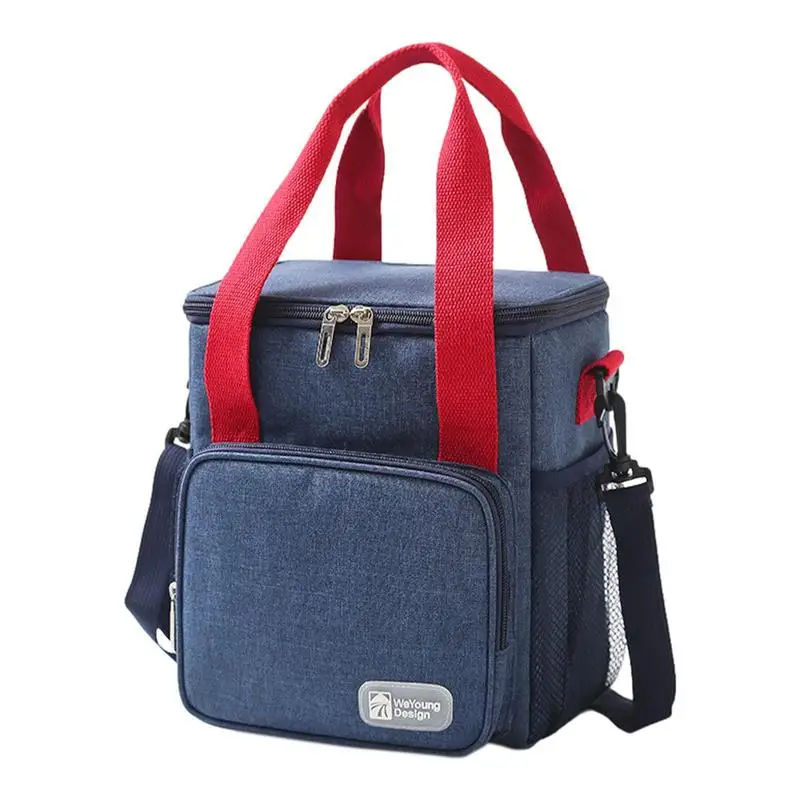 

Insulated Lunch Bag Insulated Bag Tote For Food Storage Leakproof Thermal Cooler Sack For Food Storage High Capacity Handbags