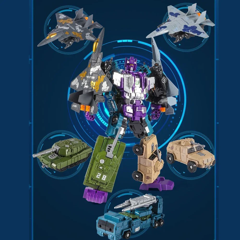 Деформация из сплава робот-истребитель армейская сборка развивающие игрушки