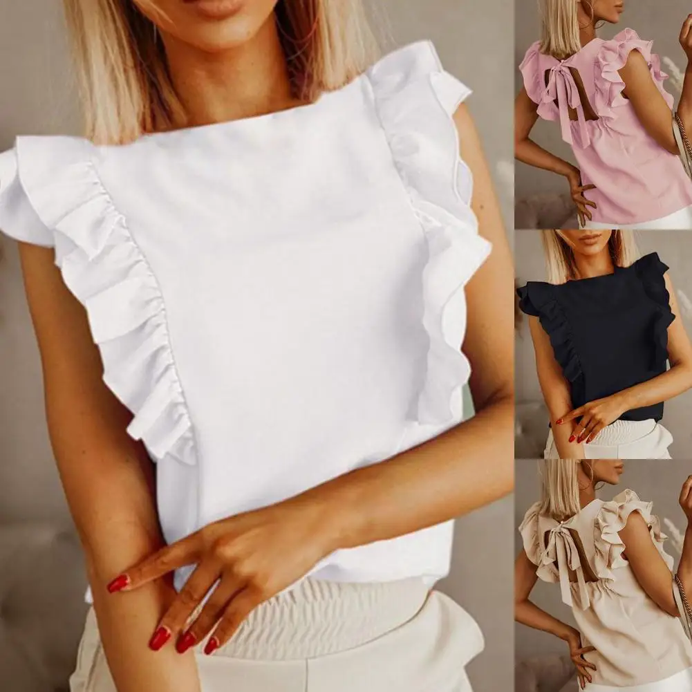 

T-shirt O Neck Women Top Loose-fitting Pleated Top Women Blouse T-shirt O Neck Women Top Loose-fitting Pleated Top