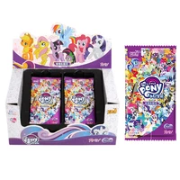 my little pony friendship is magic collectible cards board game original anime ssp bronzingflash cards toys gifts for children