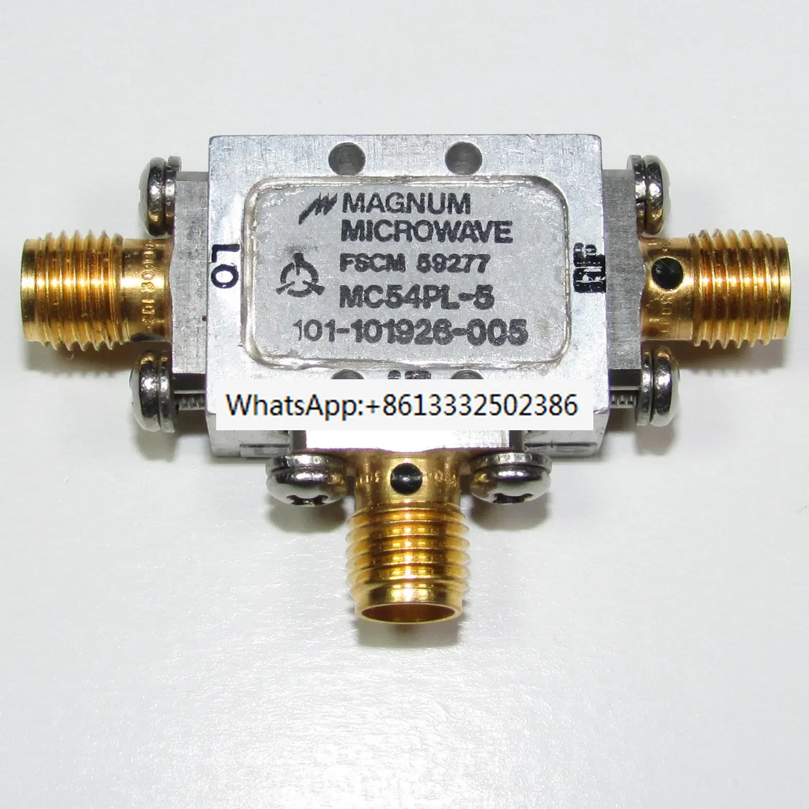 MC54PL-5 3 5-12 ГГц SMA RF микроволновый коаксиальный двойной балансный микшер