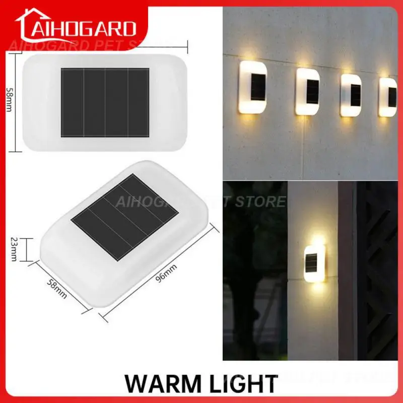 

Светодиодный ночник с ландшафтом на балконе, настенное освещение с питанием от солнечной энергии, умное наружное освещение