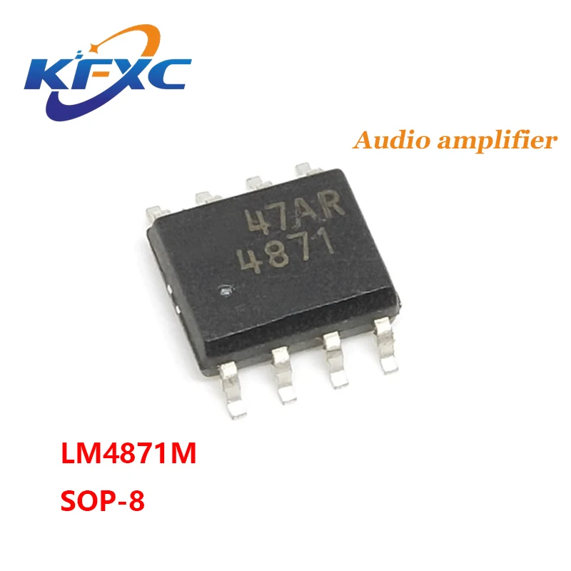 

LM4871 LM4871M LM4871MX-SOP-8 Audio усилитель мощности новый оригинальный