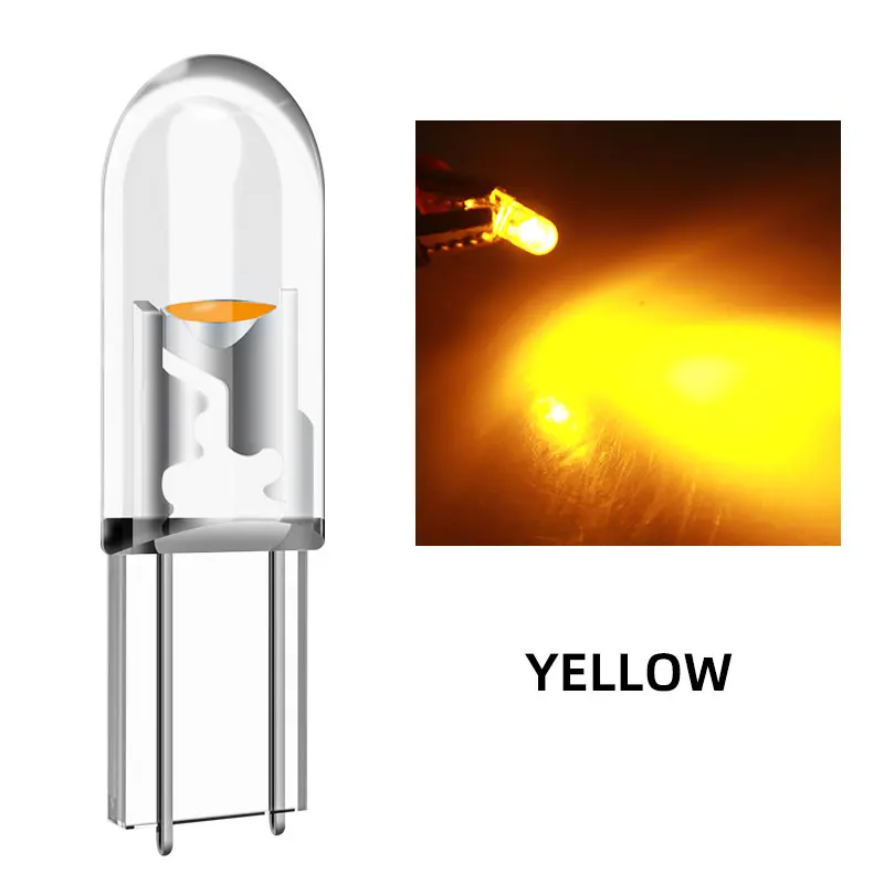 

10/20 шт. новый T5 светодиодный W3W W1.2W 74 286 супер яркий початок клиновой датчик приборной панели автомобиля предупреждающий индикатор приборной панели лампа