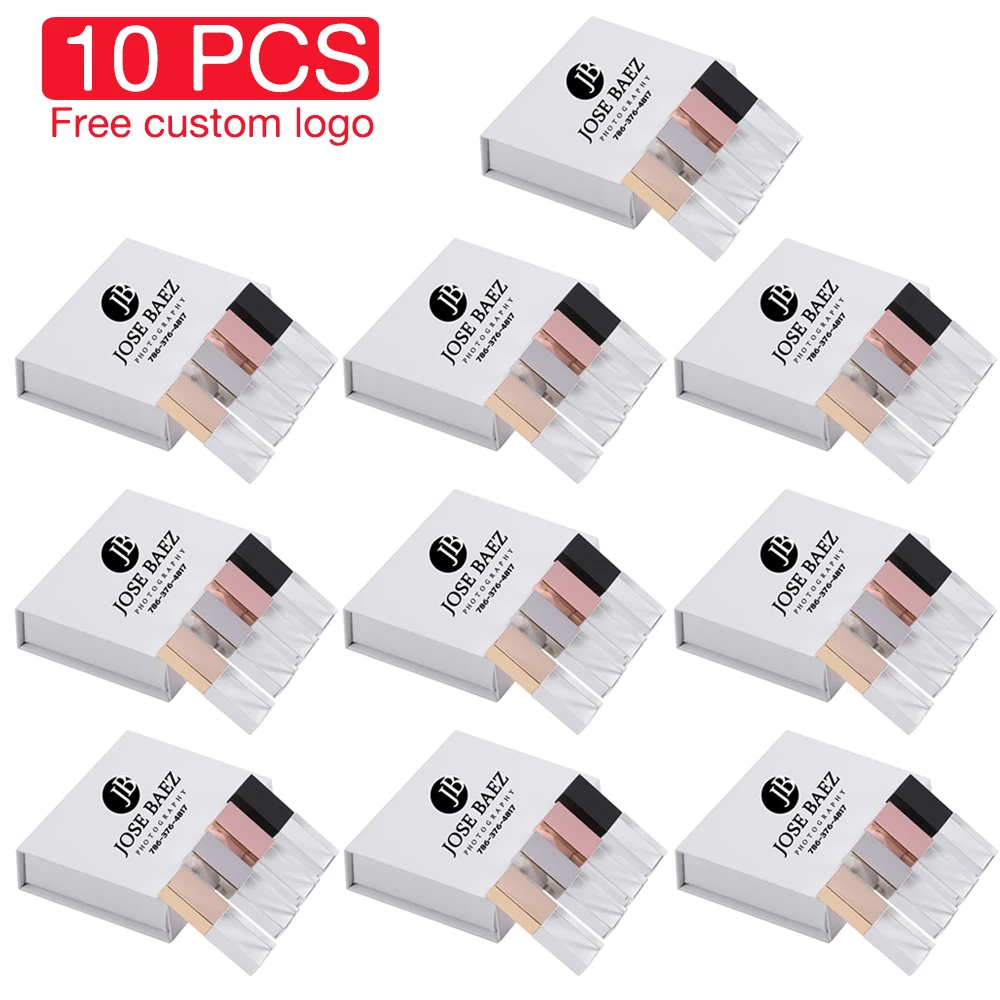 

JASTER10PCS/LOT High speed Pen drive 128GB Silver Crystal 3D Laser Engraving USB Flash Drive Memory Stick Business gift U disk
