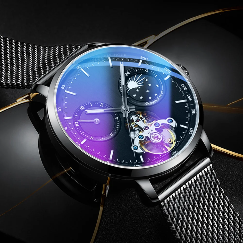 Круглая защита экрана смарт-часов для часов Xiaomi Гамильтон Casio полная защитная