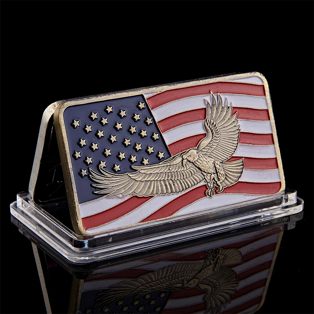 США Огайо Патриот Гвардия стоя с монетами Honor Dignity и Respect Souvenir Challenge Bar