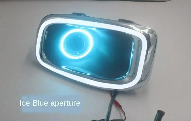

Front fog light DRL projector Angel Eye Halo 2pcs For jeep renegade 2015-2018