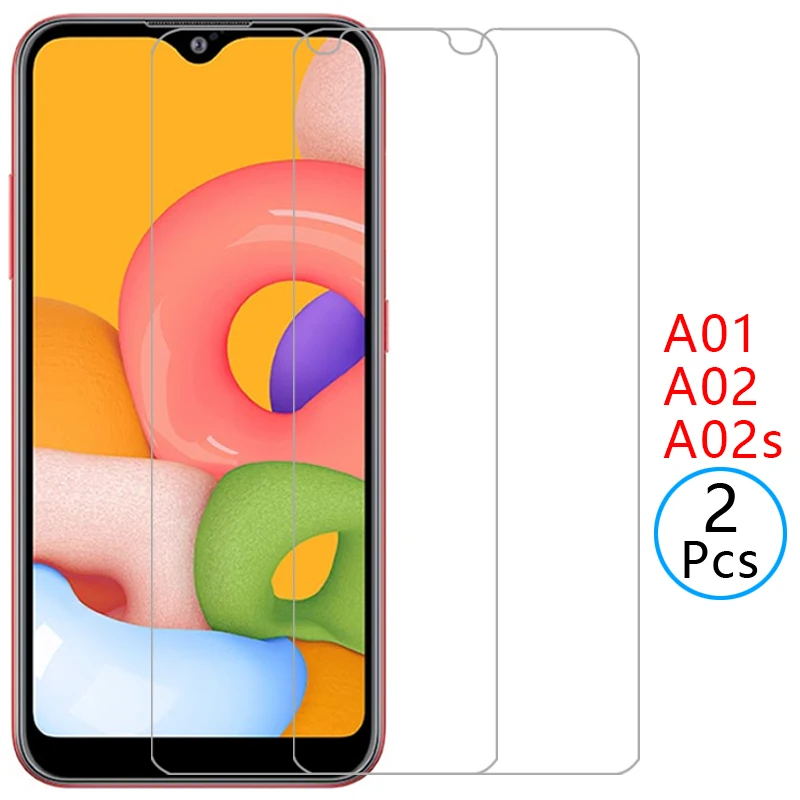 Защита экрана для samsung galaxy a02s a02 s a01, защитное закаленное стекло на a 01 02 02 s, пленка для samsun samsumg sansung 01a 02a