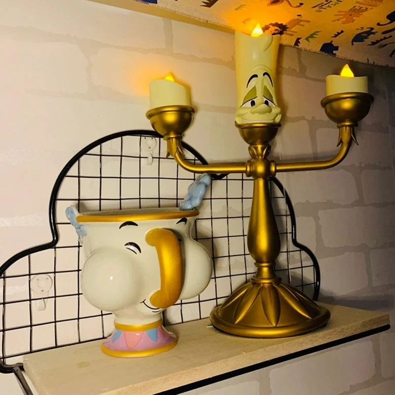 

Экшн-фигурки из сериала Disney «Красавица и Чудовище», г-н косторт, Ранняя лампа, статуя, украшение для дома, модель, игрушка в подарок