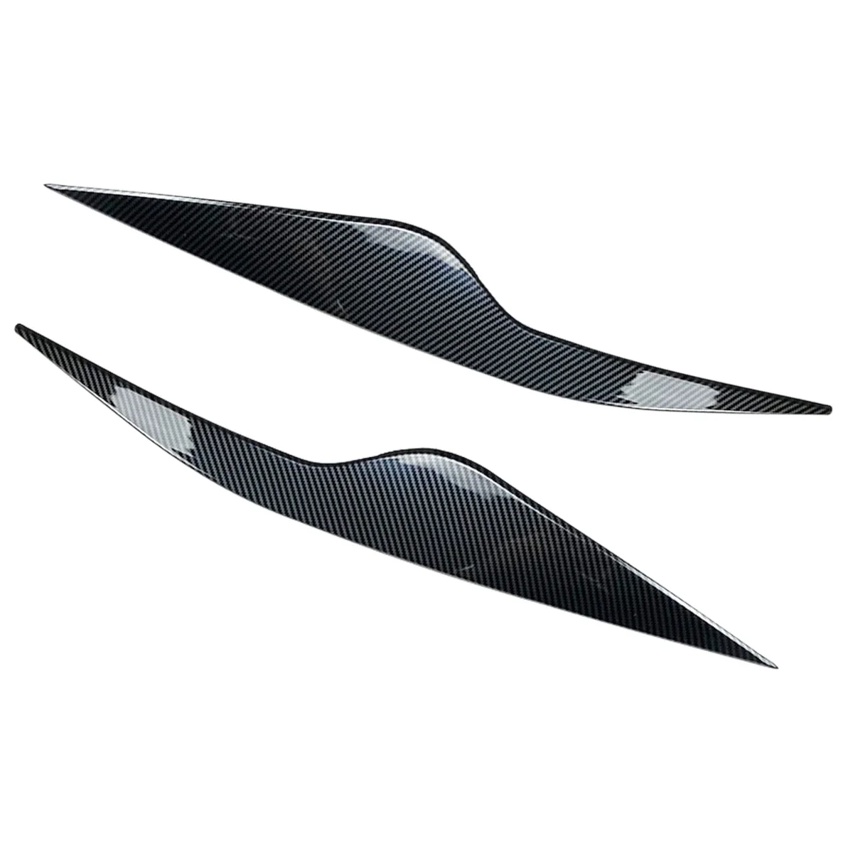 

2 шт. ABS фары для бровей, век, фары для Focus 2 MK2 MK2,5, карбоновая внешняя крышка, аксессуары для стайлинга автомобилей 2008-2011