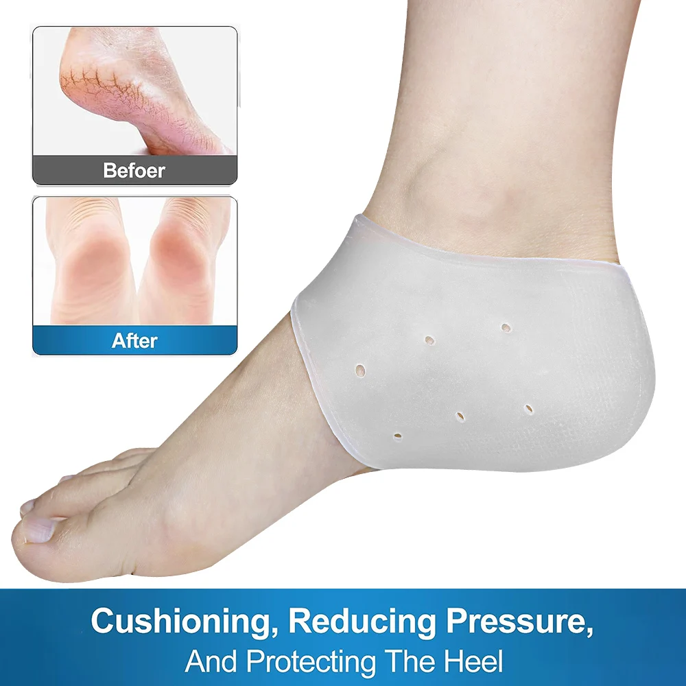2 шт./упаковка гелевые протекторы для пяток